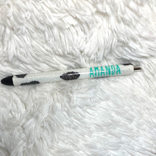 Cow Print Pen