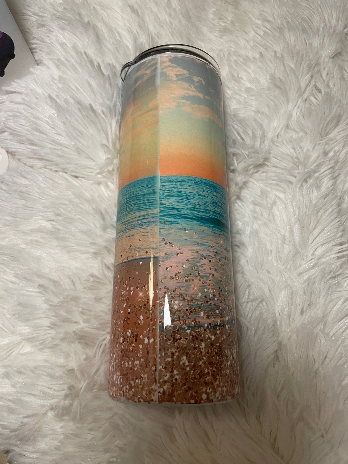 Vacay Mode Skinny Tumbler